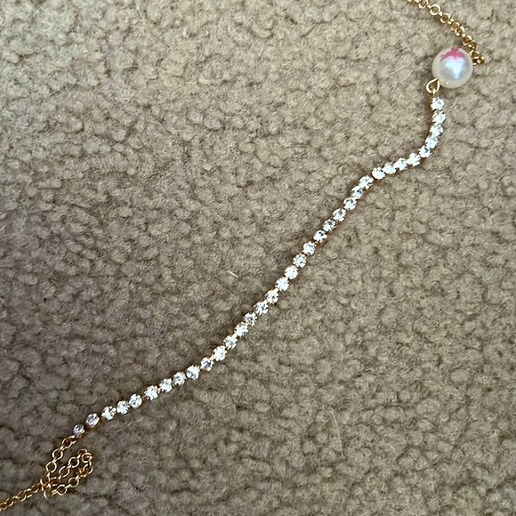 New with tags Betsey Johnson pink bling HEART necklace - Picture 4 of 9